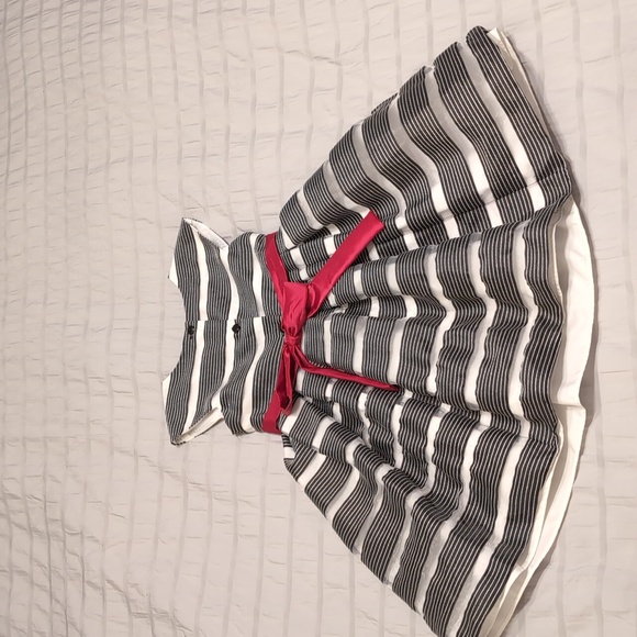 Formal Dress 4t White Black Red Belt Sash - Picture 8 of 12